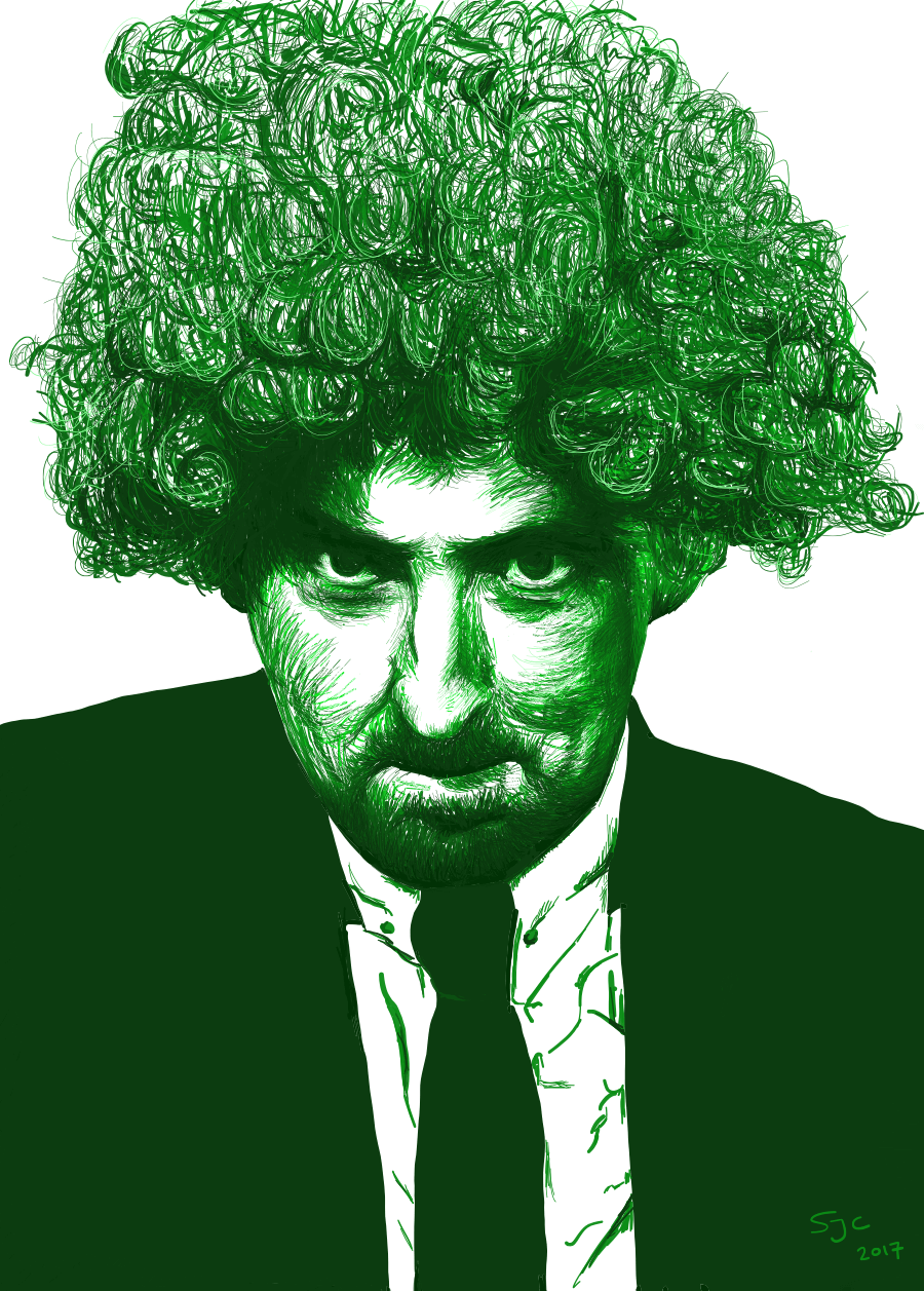 Mean and Green - Vector drawing
