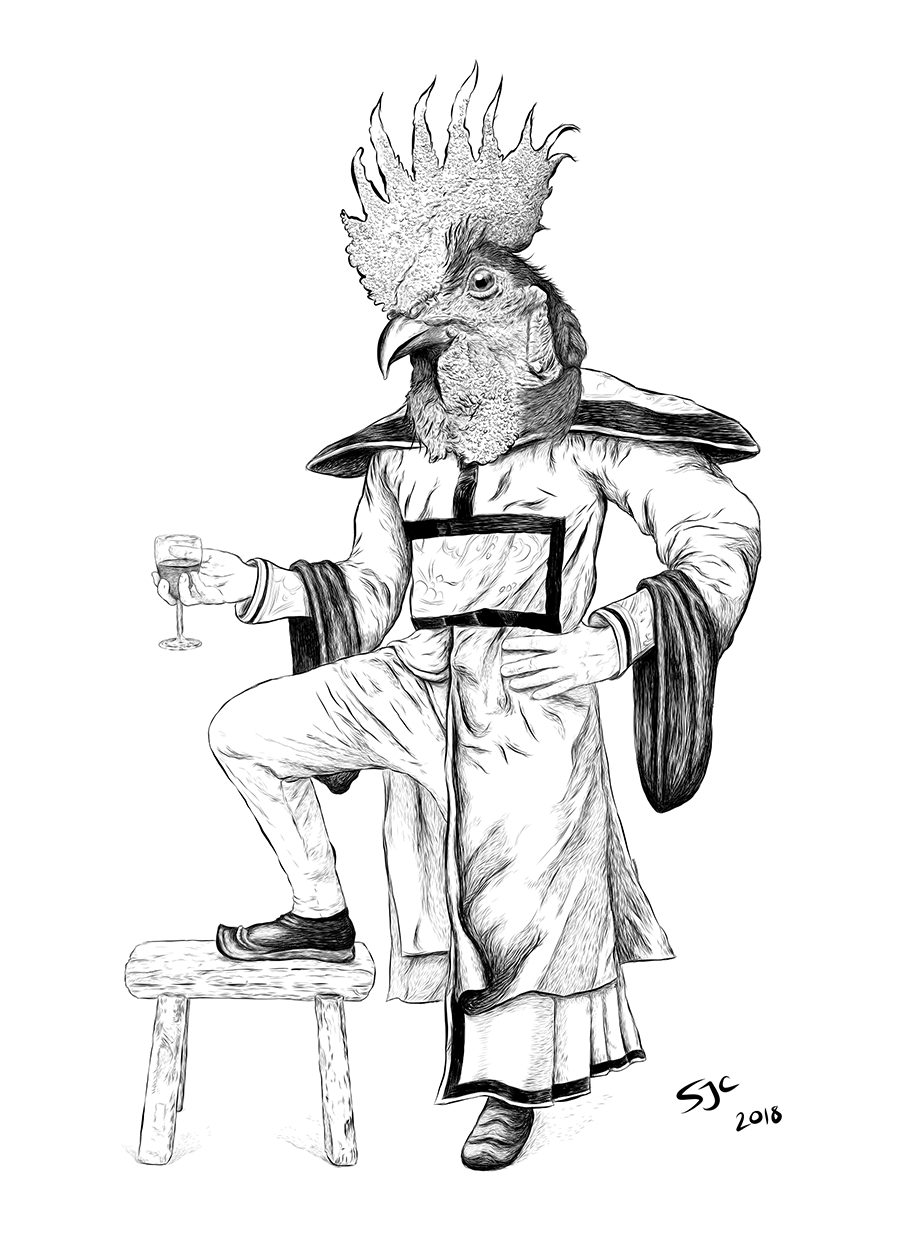 Roosterman - Vector illustration